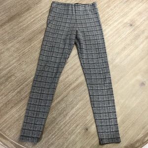 Zara plaid leggings